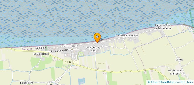 localisation de l'entreprise MADAME CLAIRE GIRAUDON  CHERRUEIX