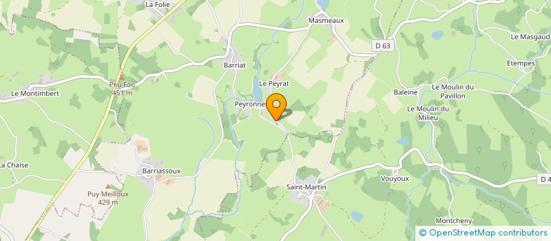 localisation de l'entreprise MADAME CLAIRE GIVERNAUD  LE GRAND-BOURG