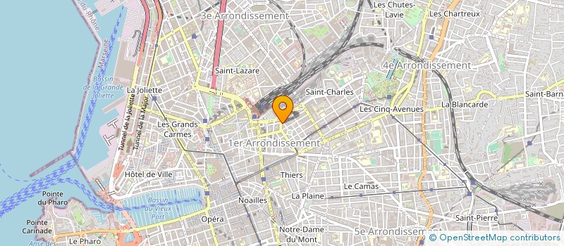 localisation de l'entreprise MADAME CLAIRE GOALABRE à MARSEILLE