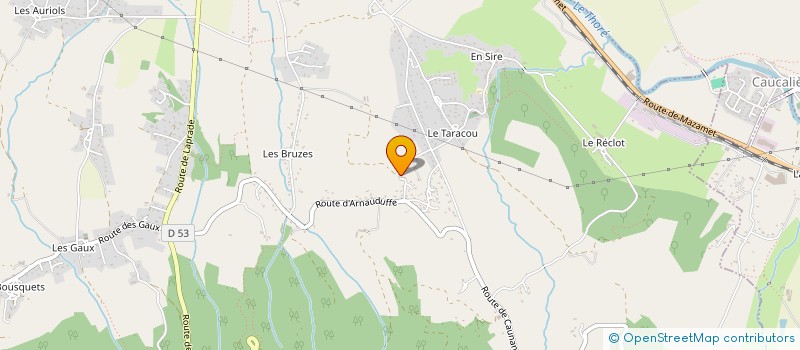 localisation de l'entreprise MADAME CLAIRE GOGNAT à LABRUGUIERE