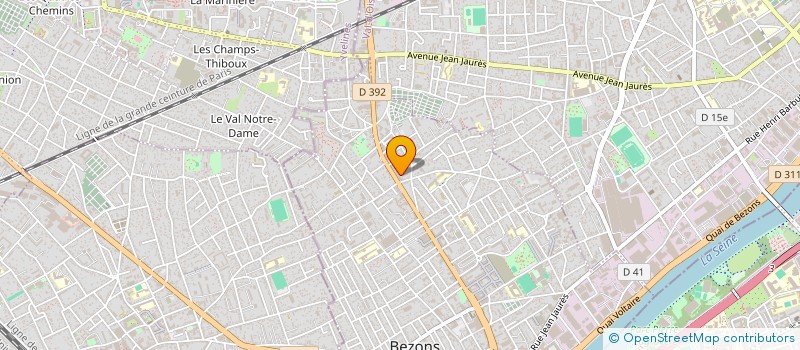 localisation de l'entreprise MADAME CLAIRE GOMIS à BEZONS