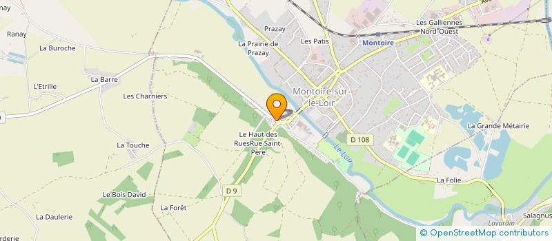 localisation de l'entreprise MADAME CLAIRE GOTHON à MONTOIRE-SUR-LE-LOIR