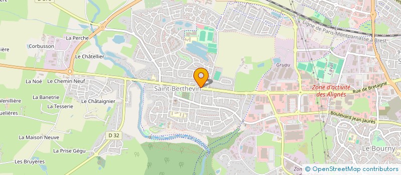 localisation de l'entreprise MADAME CLAIRE GOUABAU  SAINT-BERTHEVIN