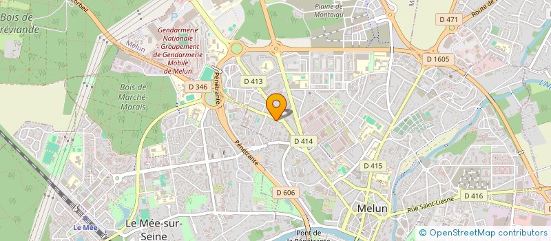 localisation de l'entreprise MADAME CLAIRE GOUDARD à MELUN