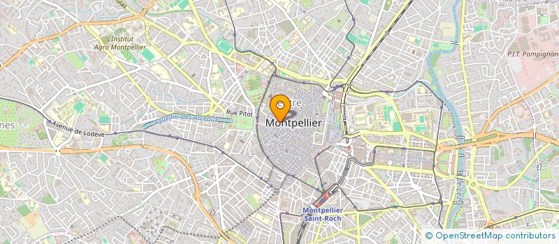 localisation de l'entreprise MADAME CLAIRE GROUSSARD à MONTPELLIER