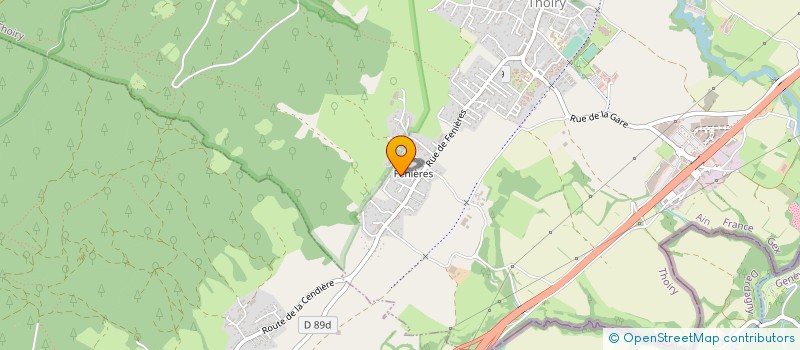 localisation de l'entreprise MADAME CLAIRE GUIGOU  THOIRY