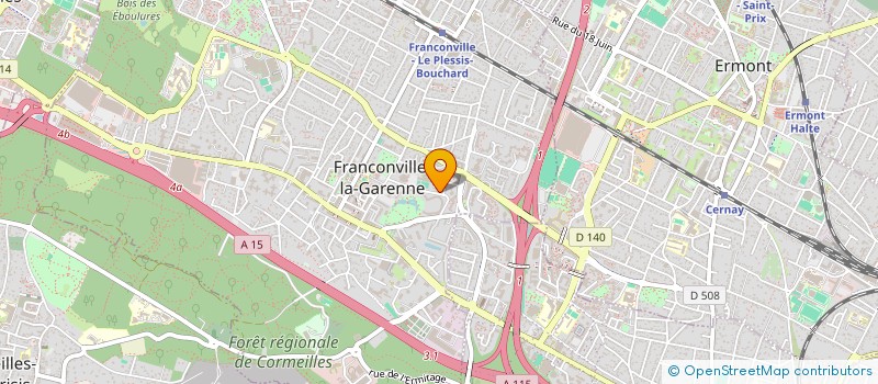 localisation de l'entreprise MADAME CLAIRE GUILLOT  FRANCONVILLE LA GARENNE