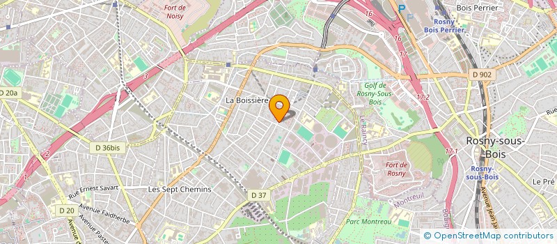 localisation de l'entreprise MADAME CLAIRE GUZMAN à MONTREUIL