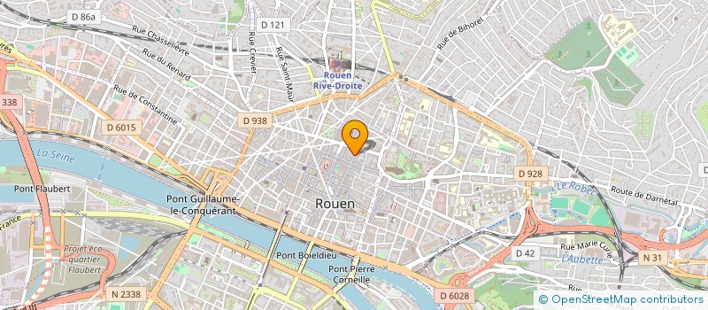 localisation de l'entreprise MADAME CLAIRE HAMELIN  ROUEN
