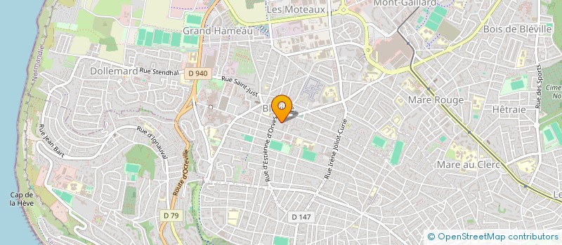 localisation de l'entreprise MADAME CLAIRE HAPPIETTE  LE HAVRE