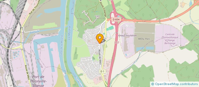 localisation de l'entreprise MADAME CLAIRE HASER  ILLANGE