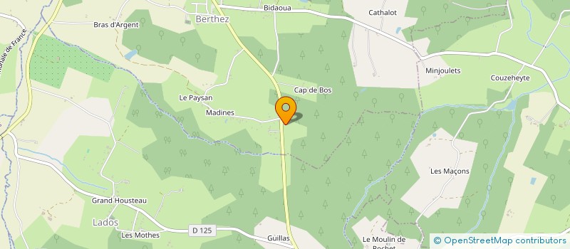 localisation de l'entreprise MADAME CLAIRE HASLAY à SAVIGNAC