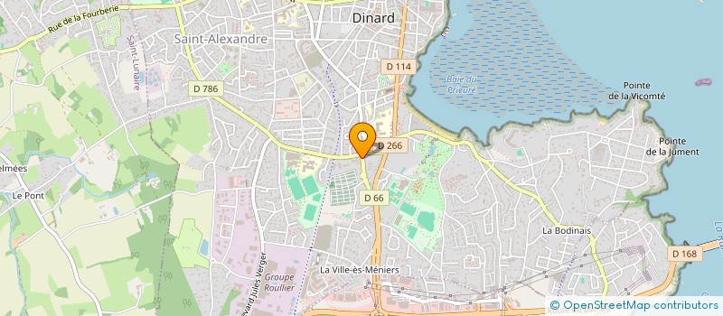 localisation de l'entreprise MADAME CLAIRE HEBER-SUFFRIN à DINARD