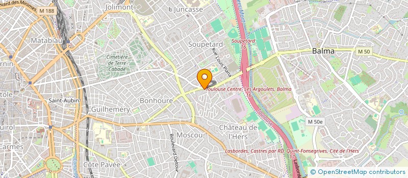localisation de l'entreprise MADAME CLAIRE HELBIG à TOULOUSE