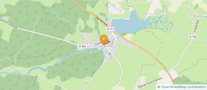 localisation de l'entreprise MADAME CLAIRE HELLENTHAL  LACANCHE