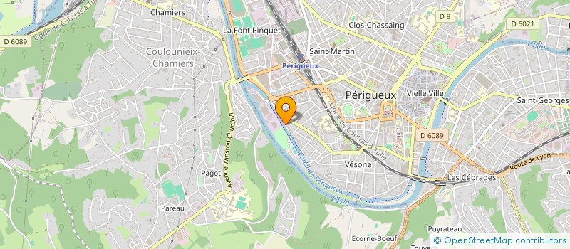 localisation de l'entreprise MADAME CLAIRE HEOMET  PERIGUEUX