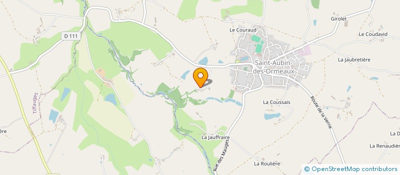 localisation de l'entreprise MADAME CLAIRE HERAULT  SAINT-AUBIN-DES-ORMEAUX