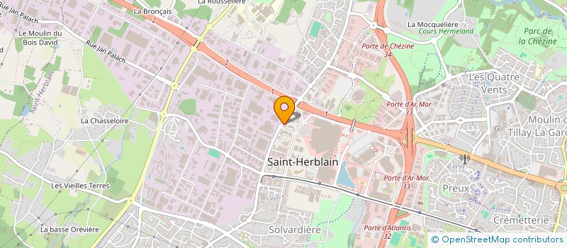 localisation de l'entreprise MADAME CLAIRE HEURTEL à SAINT-HERBLAIN