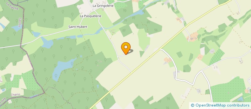 localisation de l'entreprise MADAME CLAIRE HINDIE à SAINT-PATERNE-RACAN