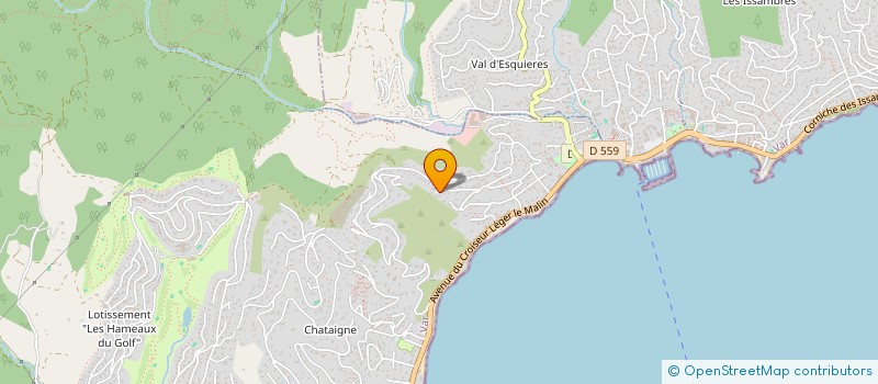 localisation de l'entreprise MADAME CLAIRE HISSANI à SAINTE-MAXIME