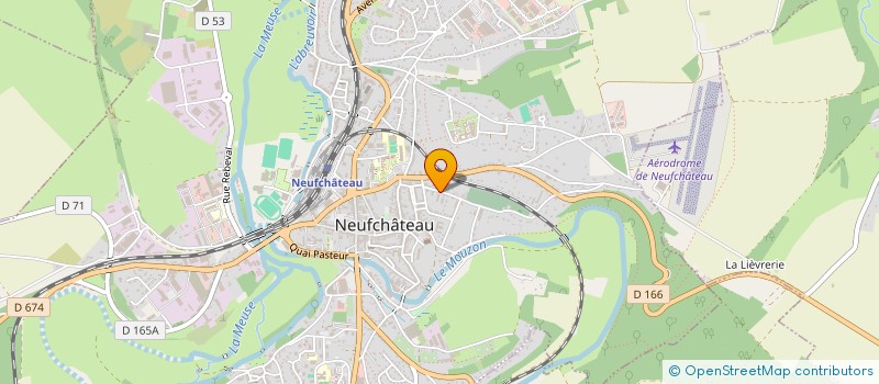 localisation de l'entreprise MADAME CLAIRE HOLLECKER  NEUFCHATEAU