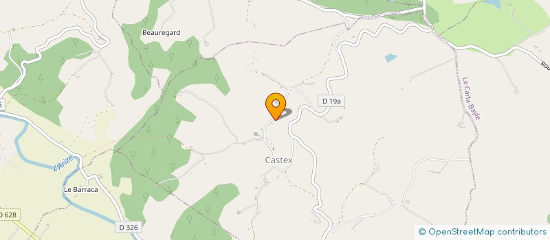 localisation de l'entreprise MADAME CLAIRE HUGHES à DAUMAZAN-SUR-ARIZE