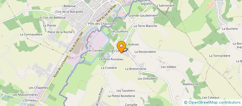 localisation de l'entreprise MADAME CLAIRE HUPENOIRE à SOUGE