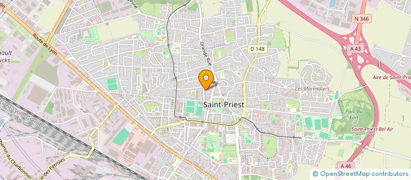 localisation de l'entreprise MADAME CLAIRE INGARGIOLA  SAINT-PRIEST