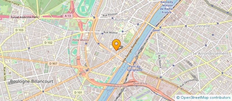 localisation de l'entreprise MADAME CLAIRE JACQUEMART  PARIS