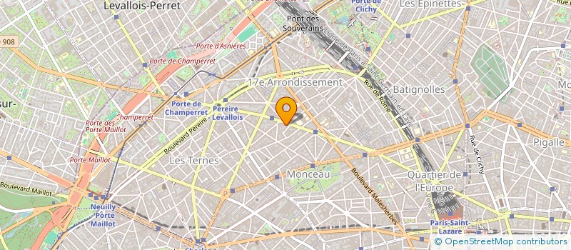 localisation de l'entreprise MADAME CLAIRE JACQUINOT  PARIS