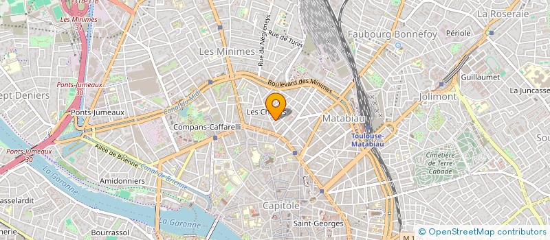 localisation de l'entreprise MADAME CLAIRE JALAIS  TOULOUSE