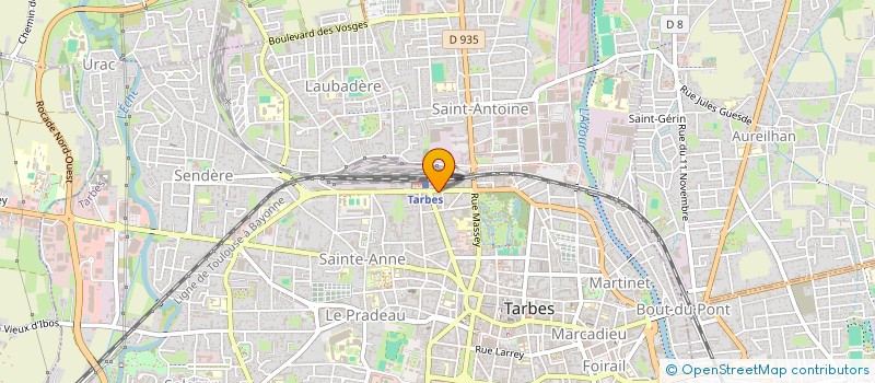 localisation de l'entreprise MADAME CLAIRE JANKOWSKI  JUILLAN