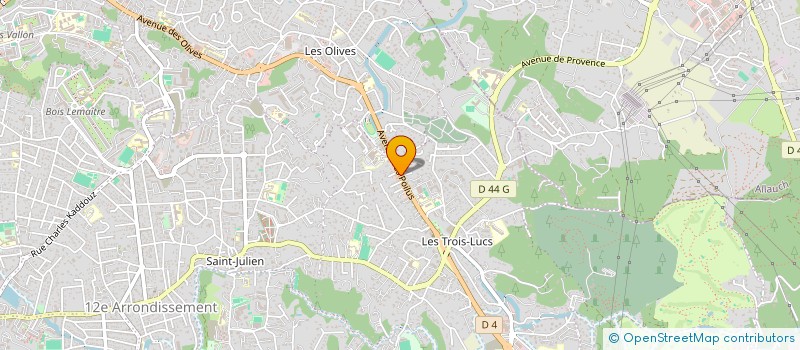 localisation de l'entreprise MADAME CLAIRE JANVIER à MARSEILLE