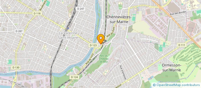 localisation de l'entreprise MADAME CLAIRE JILLIOT  CHENNEVIERES-SUR-MARNE