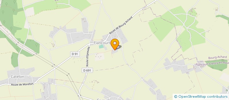 localisation de l'entreprise MADAME CLAIRE JOHNSSON à FLANCOURT-CRESCY-EN-ROUMOIS