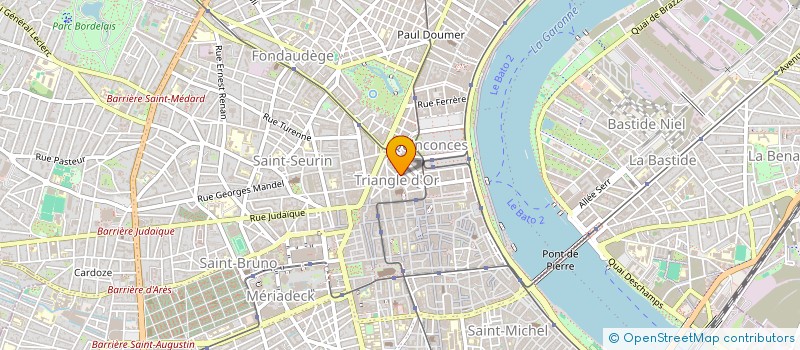 localisation de l'entreprise MADAME CLAIRE JORIO  BORDEAUX