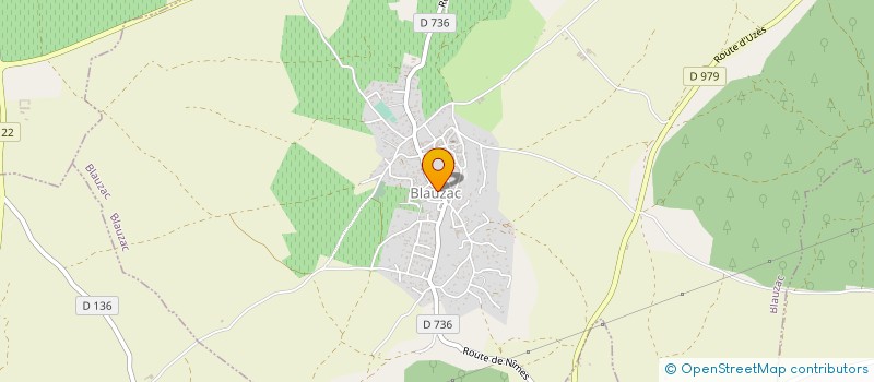 localisation de l'entreprise MADAME CLAIRE JOSIEN  BLAUZAC