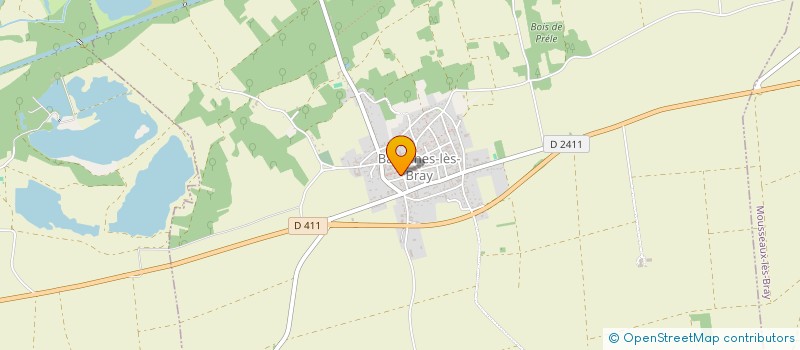 localisation de l'entreprise MADAME CLAIRE JOUENNE  BAZOCHES-LES-BRAY