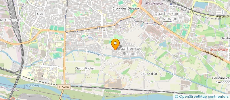 localisation de l'entreprise MADAME CLAIRE JOUET-PASTRE à AVIGNON