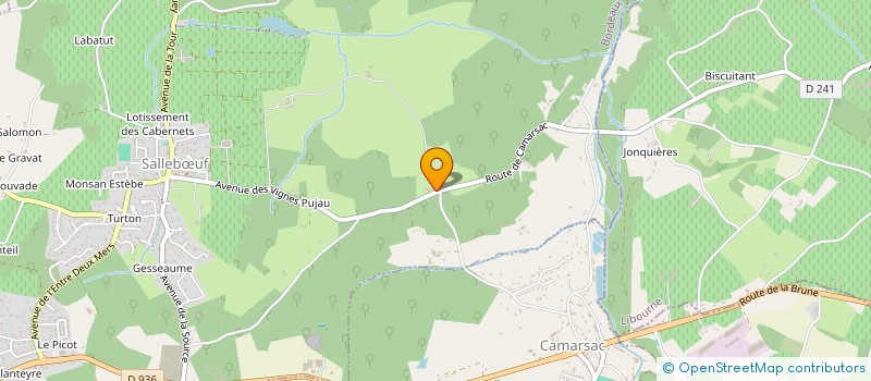 localisation de l'entreprise MADAME CLAIRE JUNGLING  SALLEBUF