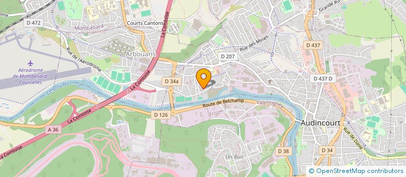 localisation de l'entreprise MADAME CLAIRE KHANKOUIAN  SELONCOURT