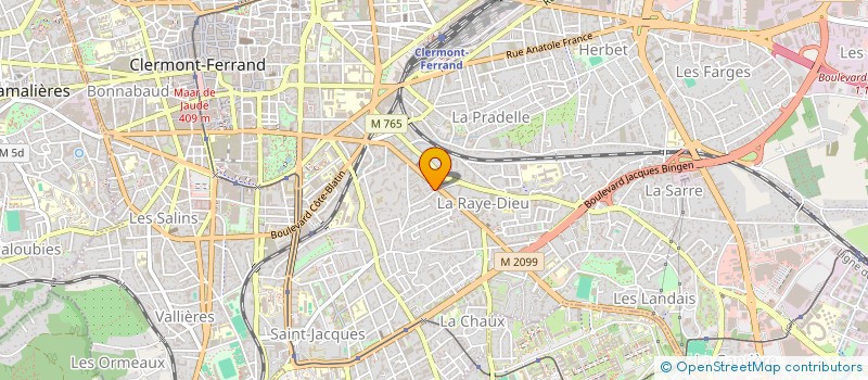 localisation de l'entreprise MADAME CLAIRE KRAFFT  CLERMONT-FERRAND