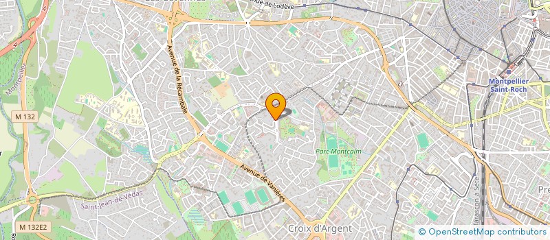 localisation de l'entreprise MADAME CLAIRE KREMER à MONTPELLIER