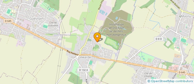 localisation de l'entreprise MADAME CLAIRE KRUST  LEWARDE