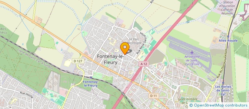 localisation de l'entreprise MADAME CLAIRE LABBE-SZYMCZAK à FONTENAY-LE-FLEURY