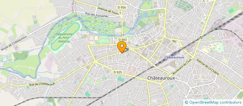 localisation de l'entreprise MADAME CLAIRE LACHANIETTE à CHATEAUROUX