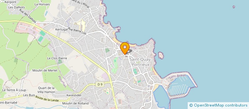 localisation de l'entreprise MADAME CLAIRE LACOUR  SAINT-QUAY-PORTRIEUX