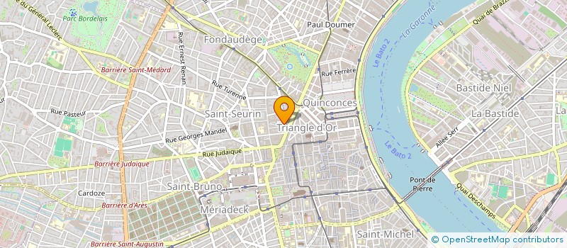 localisation de l'entreprise MADAME CLAIRE LACROIX  BORDEAUX