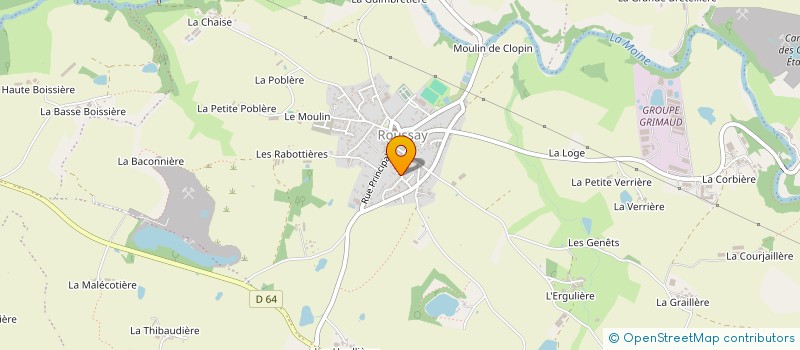 localisation de l'entreprise MADAME CLAIRE LADAME à NANTES