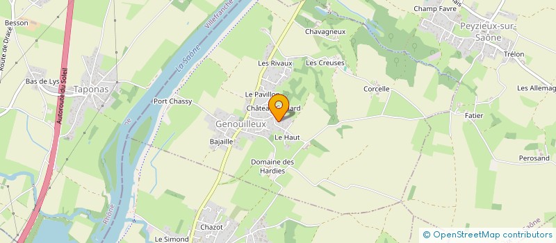 localisation de l'entreprise MADAME CLAIRE LAFONT à FRANCHELEINS